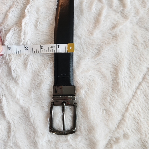 Dockers Men's Leather Reversible Belt Black Brown Business Office OS - Picture 5 of 8